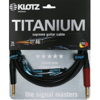 Klotz Titanium Guitar Cable Silent Switch 3M