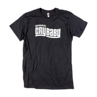 Dunlop Tee Shirt Crybaby Black with White Logo - Medium