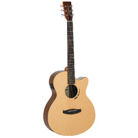 Tanglewood Metropolitan Super Folk Spruce/Koa Cutaway/Electric Guitar [TM4-CE]