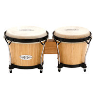 Toca 6 & 6-3/4" Synergy Series Wooden Bongos in Natural
