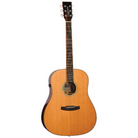 Tanglewood Rosewood Smart Sloped Shoulder Dreadnought Acoustic/Electric Guitar with Enya Preamp System TRS5-SE