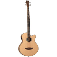 Tanglewood Reunion Pro Solid Australian Red Cedar Top Super Jumbo Acoustic Bass w Black Walnut B/S
