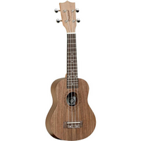 Tanglewood Tiare Ukulele Soprano All Black Walnut TWT2