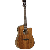 Tanglewood Winterleaf Exotic Dreadnought Ovankol TW28CEXOV