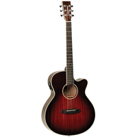 Tanglewood TW4AVB Winterleaf Super Folk - Antique Vintage Burst