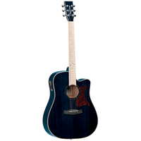 Tanglewood Winterleaf Blonde Dreadnought Bondi Blue Gloss