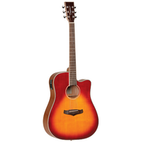 Tanglewood Winterleaf Dreadnought C/E Sunburst TW5SB