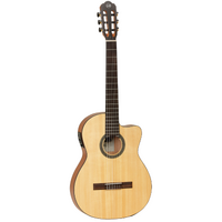 Tanglewood Enredo Madera Dominar Thinline Classical Natural Satin