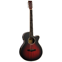 Tanglewood Winterleaf Pro Thinline Super Folk C/E Antique Vintage Burst [TWPRO4-TL-CE-AVB]