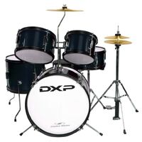 DXP Junior Drum Kit 5pce Black