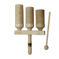 Mano Percussion Guiro Triple Tone Block