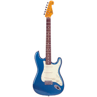 SX (Essex) VES62 Electric Guitar in Lake Placid Blue