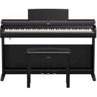 Yamaha Arius YDP-166 Digital Piano with Bench - Black