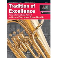 Tradition of Excellence Baritone Horn Book 1