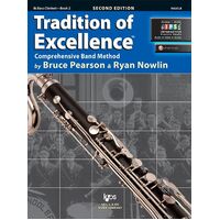 Tradition of Excellence Bass Clarinet Book 2