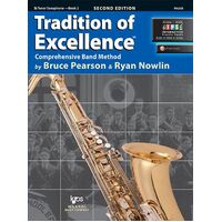 Tradition of Excellence Tenor Sax Book 2