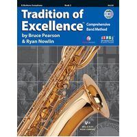 Tradition of Excellence Baritone Sax Book 2
