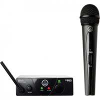 AKG WMS40 Mini US25 Wireless Microphone System Single Vocal Handheld Mic B+D