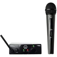 AKG WMS40 Mini Single Wireless Handheld Microphone System - Band A