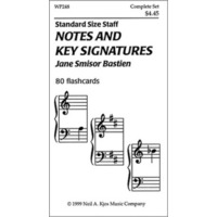 Flashcards Notes And Key Signatures