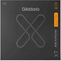 D'Addario XT Electric Nickel Plated Steel 10-59 7-String Set