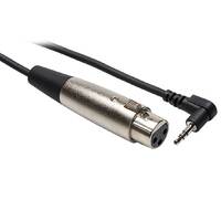 Hosa 1 Ft Cable XLR Female To 3.5mm