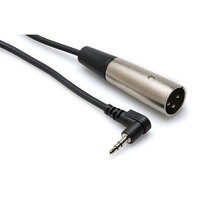 Hosa Right Angle 3.5mm to XLR Male Cable
